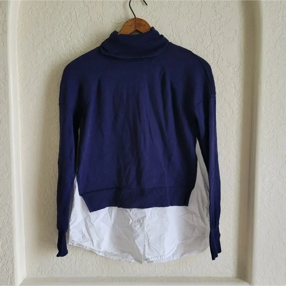 KF Kaufman Franco Mixed Media Sweater M